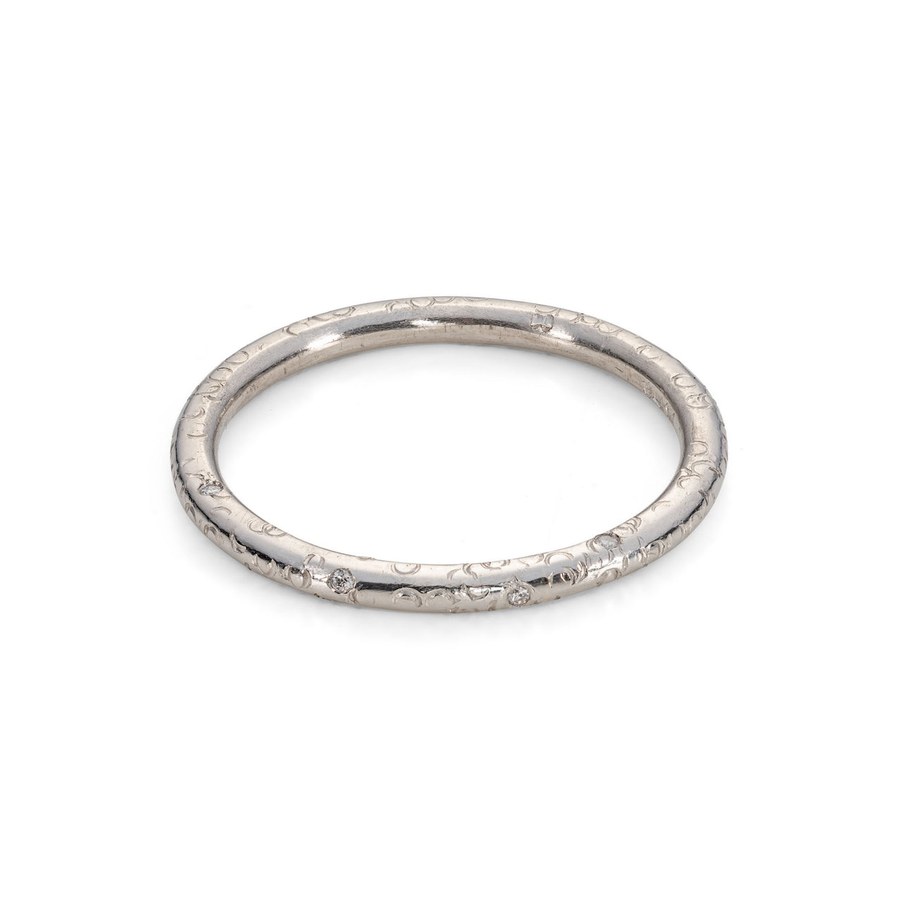 'Dartmoor' White Gold & Diamond Ring