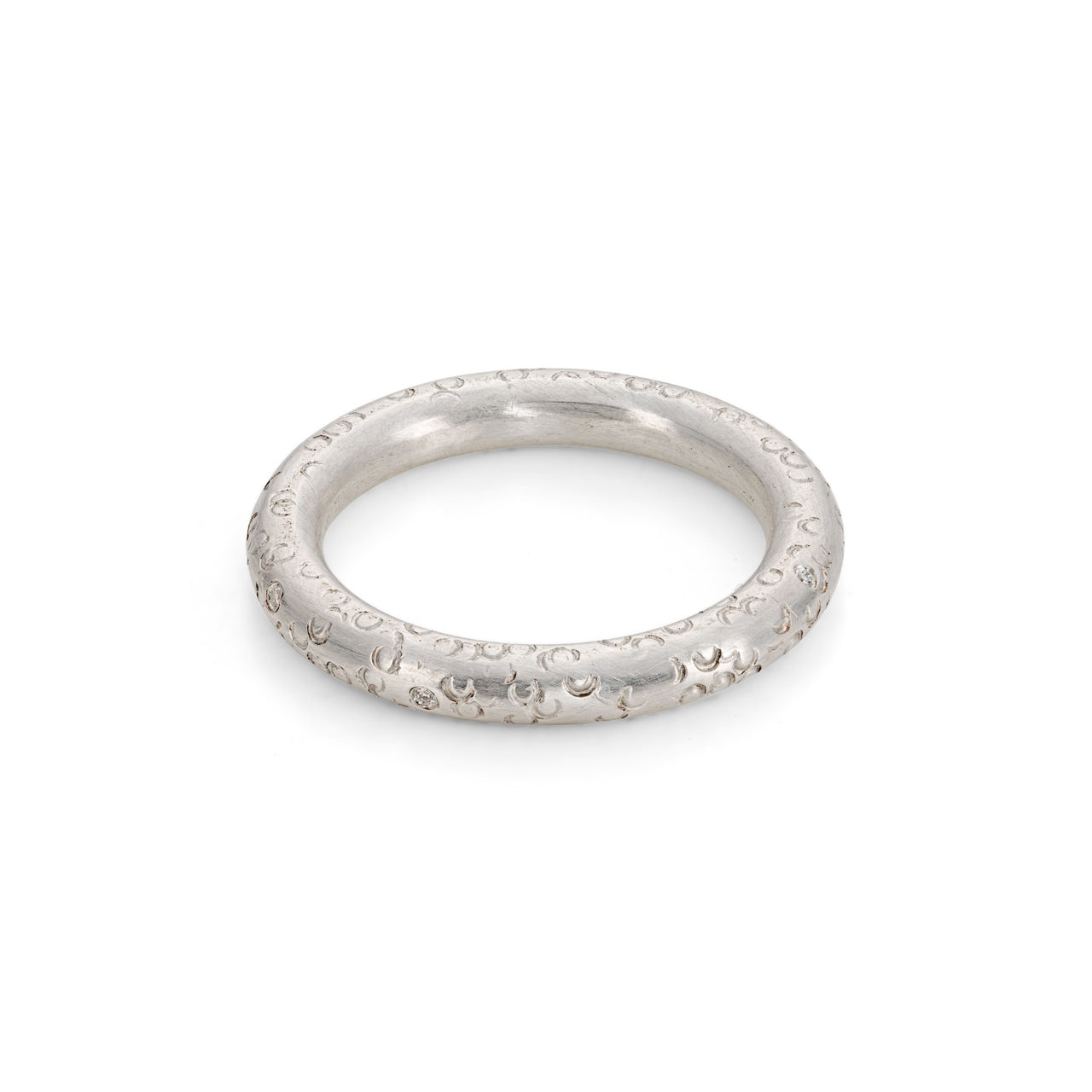 'Dartmoor' Silver & Diamond Rings